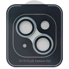 Защитное стекло для камеры ZK Max Hawk-Eye Camera Glass for iPhone 15/15 Plus, Blue