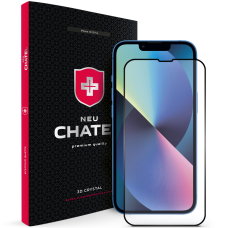 Защитное стекло NEU Chatel Corning Gorilla Glass for iPhone 13/13 Pro Front, Black 
