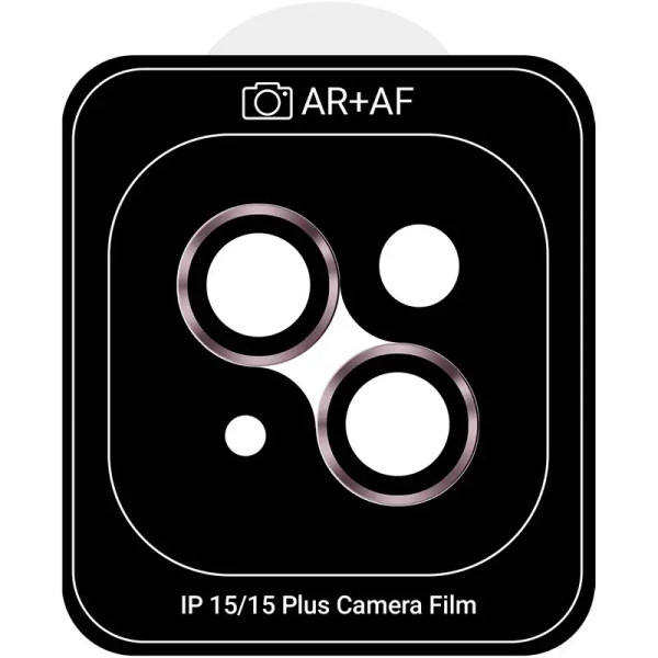 Защитное стекло для камеры ArmorStandart Protective Glass Pro for Camera iPhone 15 / 15 Plus Pink (ARM73313)