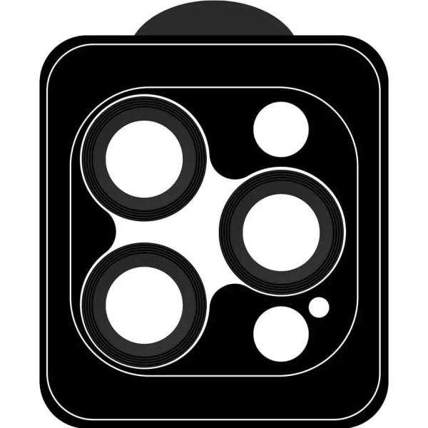 Защитное стекло для камеры ArmorStandart Protective Glass Pro for Camera iPhone 15 Pro/15 Pro Max Black (ARM71115)