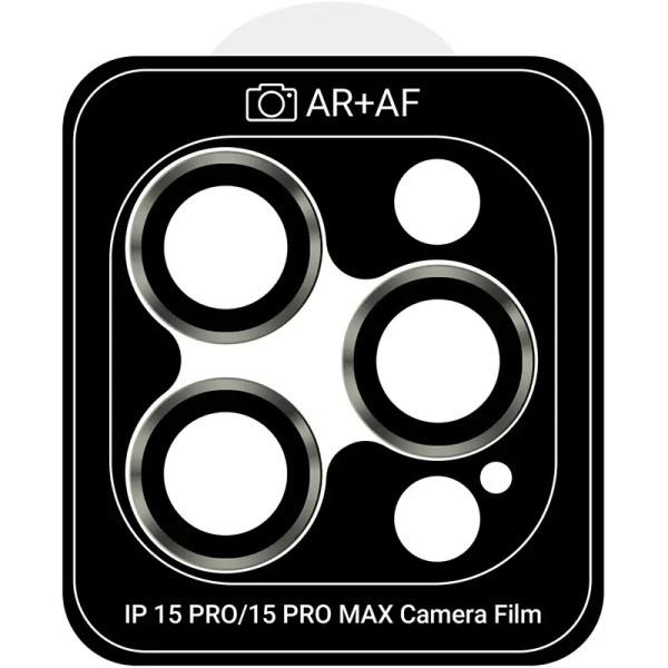 Защитное стекло для камеры ArmorStandart Protective Glass Pro for Camera iPhone 15 Pro/15 Pro Max Natural Titanium (ARM73319)