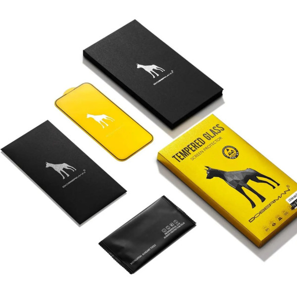 Защитное стекло Doberman Premium Anti Static Screen Protector 5D for iPhone 15 Plus
