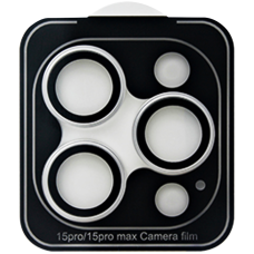 Защитное стекло для камеры ZK Max Hawk-Eye Camera Glass for iPhone 15 Pro/15 Pro Max, Silver