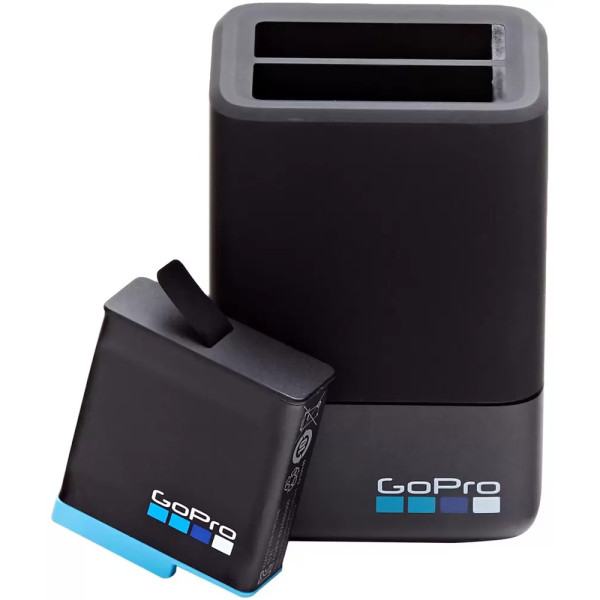 Зарядний пристрій з акумуляторами GoPro Dual Battery Charger + Battery for HERO8/HERO7 (AJDBD-001-EU)