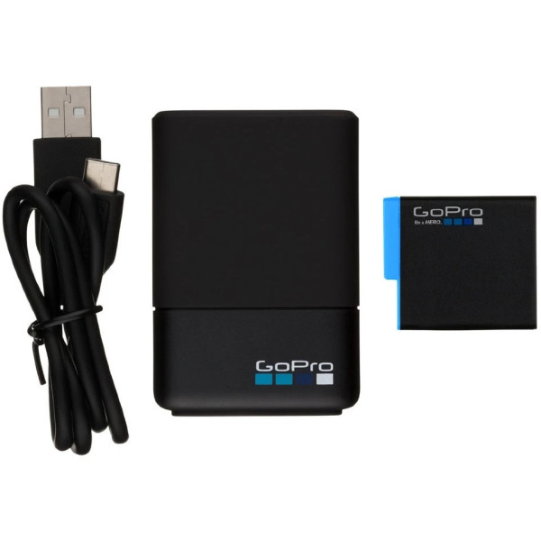 Зарядний пристрій з акумуляторами GoPro Dual Battery Charger + Battery for HERO8/HERO7 (AJDBD-001-EU)