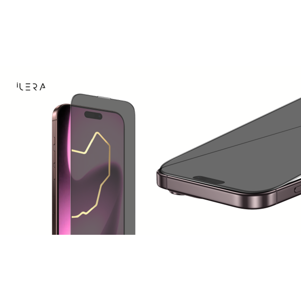 Защитное стекло для телефона iLera DeLuxe Incognito Glass for iPhone 17 Pro Max