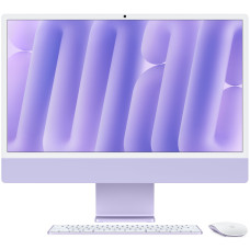 Стационарный компьютер - моноблок Apple iMac 24" M4 16/256GB/10CPU/10GPU Purple (MWV63) 2024
