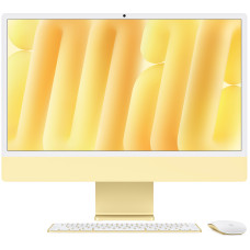 Стационарный компьютер - моноблок Apple iMac 24" M4 16/256GB/10CPU/10GPU Yellow (MWUW3) 2024