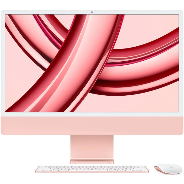 Стационарный компьютер - моноблок Apple iMac 24" M3 24/512GB/8CPU/10GPU Pink (Z19M0001U) 2023