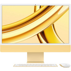 Стационарный компьютер - моноблок Apple iMac 24" M3 8/256GB/8CPU/10GPU Yellow (Z19F00015) 2023