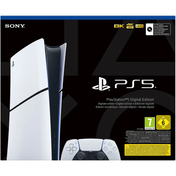 Стационарная игровая приставка Sony PlayStation 5 Slim Digital Edition 1TB