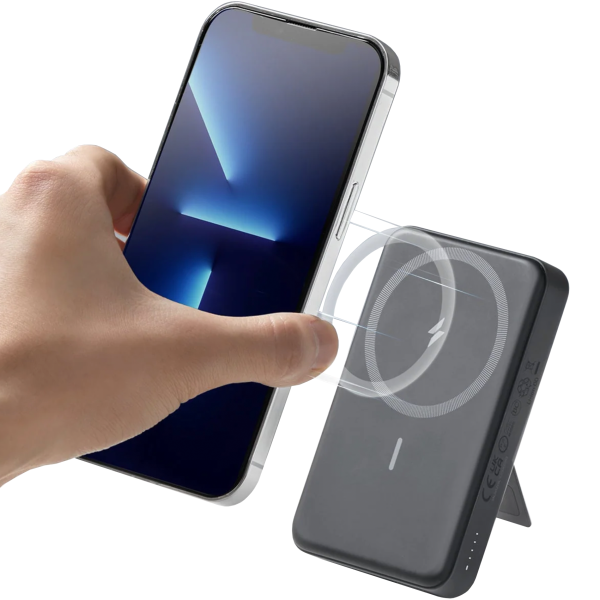 Внешний аккумулятор (павербанк) Anker 633 Magnetic Magsafe Powerbank 10000mAh, Black (A1641)