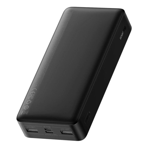 Внешний аккумулятор (павербанк) Baseus Bipow Digital Display 15W 20000mAh Black (PPDML-J01)
