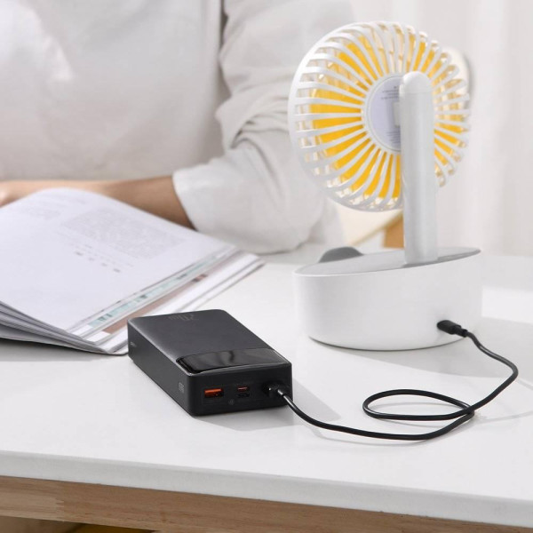 Внешний аккумулятор (павербанк) Baseus Bipow Digital Display 15W 20000mAh Black (PPDML-J01)