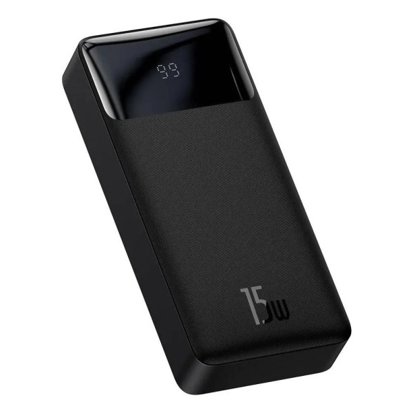 Внешний аккумулятор (павербанк) Baseus Bipow Digital Display 15W 20000mAh Black (PPDML-J01)
