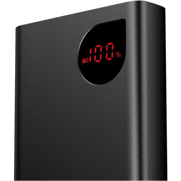 Внешний аккумулятор (павербанк) Baseus Adaman Metal Digital Display 20000mAh 22.5W 2021 Editon Black (PPAD000101, PPADM20S)