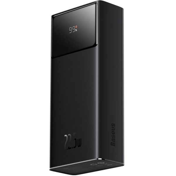 Внешний аккумулятор (павербанк) Baseus Star Lord Display 22.5W 20000 mAh Black (PPXJ060001)