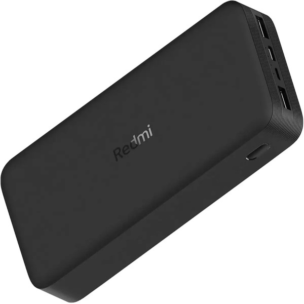 Внешний аккумулятор (павербанк) Xiaomi Redmi Power Bank 20000mAh Black (VXN4304GL)