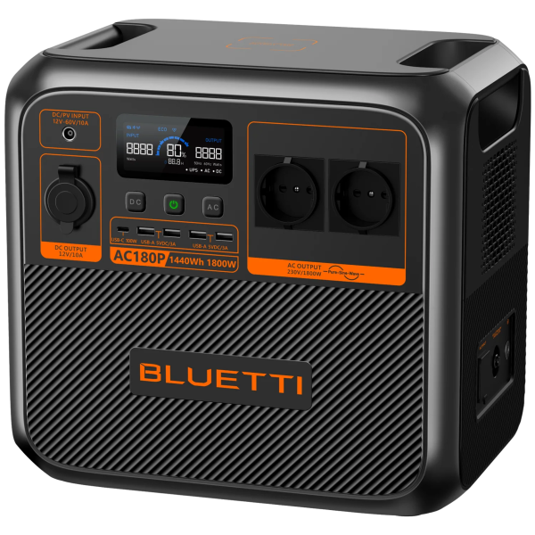 Зарядна станція BLUETTI AC180P 1440Wh 1800W