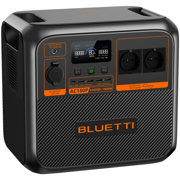 Зарядна станція BLUETTI AC180P 1440Wh 1800W