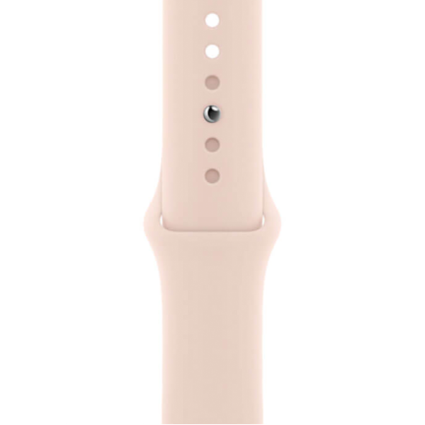 Б/У Смарт-часы Apple Watch SE GPS 40mm Gold Aluminum Case w. Pink Sand Sport B. (MYDN2)