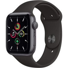 Б/У Смарт-часы Apple Watch SE 44mm GPS Space Gray Aluminum Case with Black Sport Band (MYDT2)