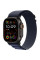 Смарт-часы Apple Watch Ultra 2 GPS + Cellular 49mm Black Titanium Case with Navy Alpine Loop - M (MYTF3, MYPX3)