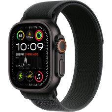 Смарт-часы Apple Watch Ultra 2 GPS + Cellular 49mm Black Titanium Case with Black Trail Loop - M/L (MX4V3)
