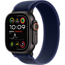 Смарт-часы Apple Watch Ultra 2 GPS + Cellular 49mm Black Titanium Case with Blue Trail Loop - M/L (MYTJ3, MYQ83)