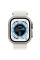 Б/У Смарт-годинник Apple Watch Ultra GPS + Cellular 49mm Titanium Case with White Ocean Band (MNH83/MNHF3)