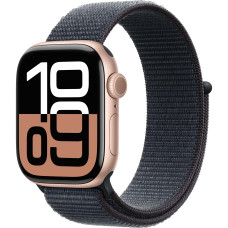 Смарт-часы Apple Watch Series 10 GPS 46mm Rose Gold Alu. Case w. Ink Sport Loop