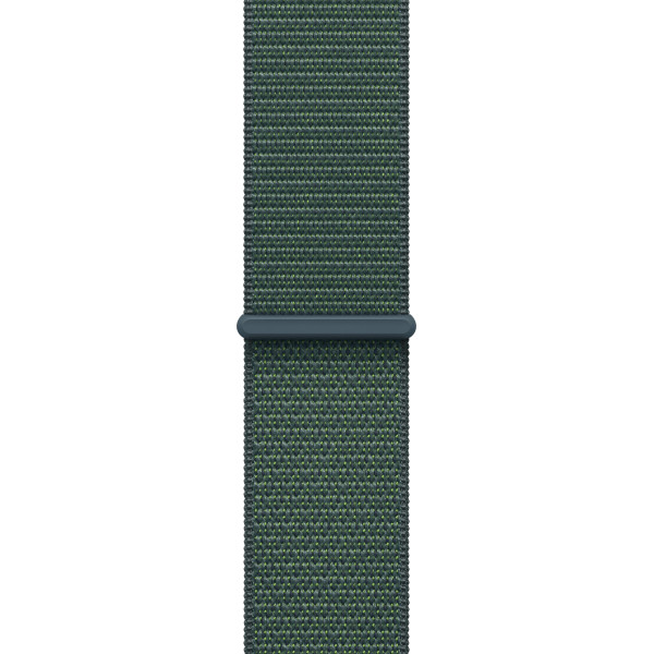 Смарт-годинник Apple Watch Series 10 GPS 42mm Jet Black Alu. Case w. Lake Green Sport Loop