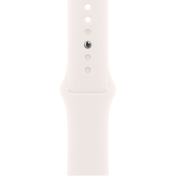 Б/У Смарт-годинник Apple Watch Series 10 GPS 42mm Rose Gold Alu. Case w. Light Blush Sport Band - S/M (MWWH3)