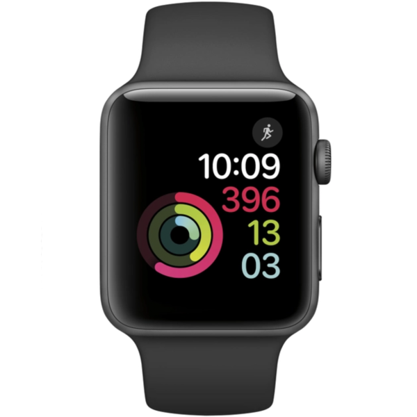 Б/У Смарт-часы Apple Watch Series 2 42mm Space Black Stainless Steel Case with - Space Black Stainless Steel (MP4A2)