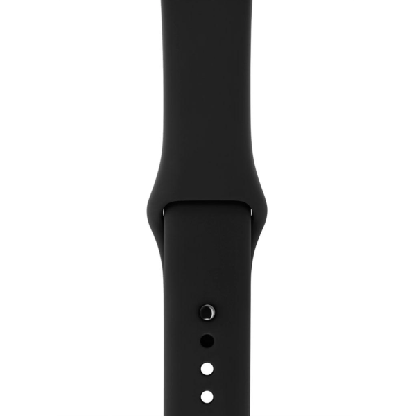 Б/У Смарт-часы Apple Watch Series 3 GPS + Cellular 42mm Space Black Stainless Steel w. Black Sport B. (MQK92)
