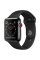 Б/У Смарт-часы Apple Watch Series 3 GPS + Cellular 42mm Space Black Stainless Steel w. Black Sport B. (MQK92)