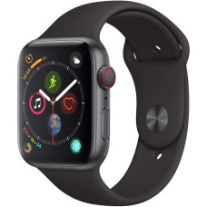  Б/У Смарт-часы Apple Watch Series 4 GPS + LTE 44mm Gray Alum. w. Black Sport b. Gray Alum. (MTUW2, MTVU2)