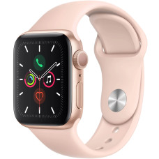 Б/У Смарт-часы Apple Watch Series 5 GPS 40mm Gold Aluminum w. Pink Sand b.- Gold Aluminum (MWV72)