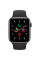 Б/У Смарт-часы Apple Watch Series 5 GPS + Cellular 44mm Space Black Titanium Case with Black Sport Band (MWR52)