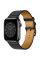 Смарт-часы Apple Watch Hermes Series 6 44mm GPS + Cellular Space Black Stainless Steel Case with Noir Single Tour (MJ3H3)