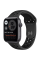 Б/У Смарт-часы Apple Watch Nike Series 6 GPS 44mm Space Gray Aluminum Case w. Anthracite/Black Nike Sport B. (MG173)