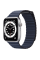 Смарт-часы Apple Watch Series 6 44mm Silver Aluminum Case with Diver Blue Leather Loop (M02D3) (Open Box)