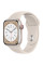 Б/У Смарт-годинник Apple Watch Series 8 GPS + Cellular 45mm Starlight Aluminum Case with Starlight Sport Band (MNK73)
