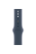 Смарт-часы Apple Watch Series 9 GPS 41mm Silver Aluminum Case w. Storm Blue S. Band - S/M (MR903)