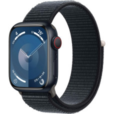 Смарт-часы Apple Watch Series 9 GPS + Cellular 45mm Midnight Alu. Case w. Midnight S. Loop (MRMF3)