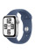 Смарт-часы Apple Watch SE 2 GPS 44mm Silver Aluminium Case w. Denim Sport Band - M/L (MXER3) 2024