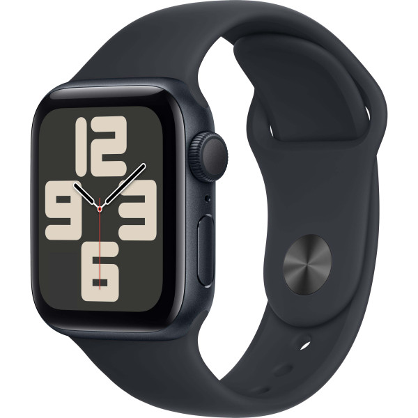 Б/У Смарт-часы Apple Watch SE 2 GPS 40mm Midnight Aluminum Case w. Midnight S. Band - S/M (MNT73)