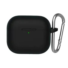 Чохол для навушників Blueo Case for AirPods 3 Liquid Silicone Series, Black (B36-A3BLK)