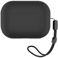 Чохол для навушників Blueo Case for AirPods Pro 2nd Gen Liquid Silicone Series, Black