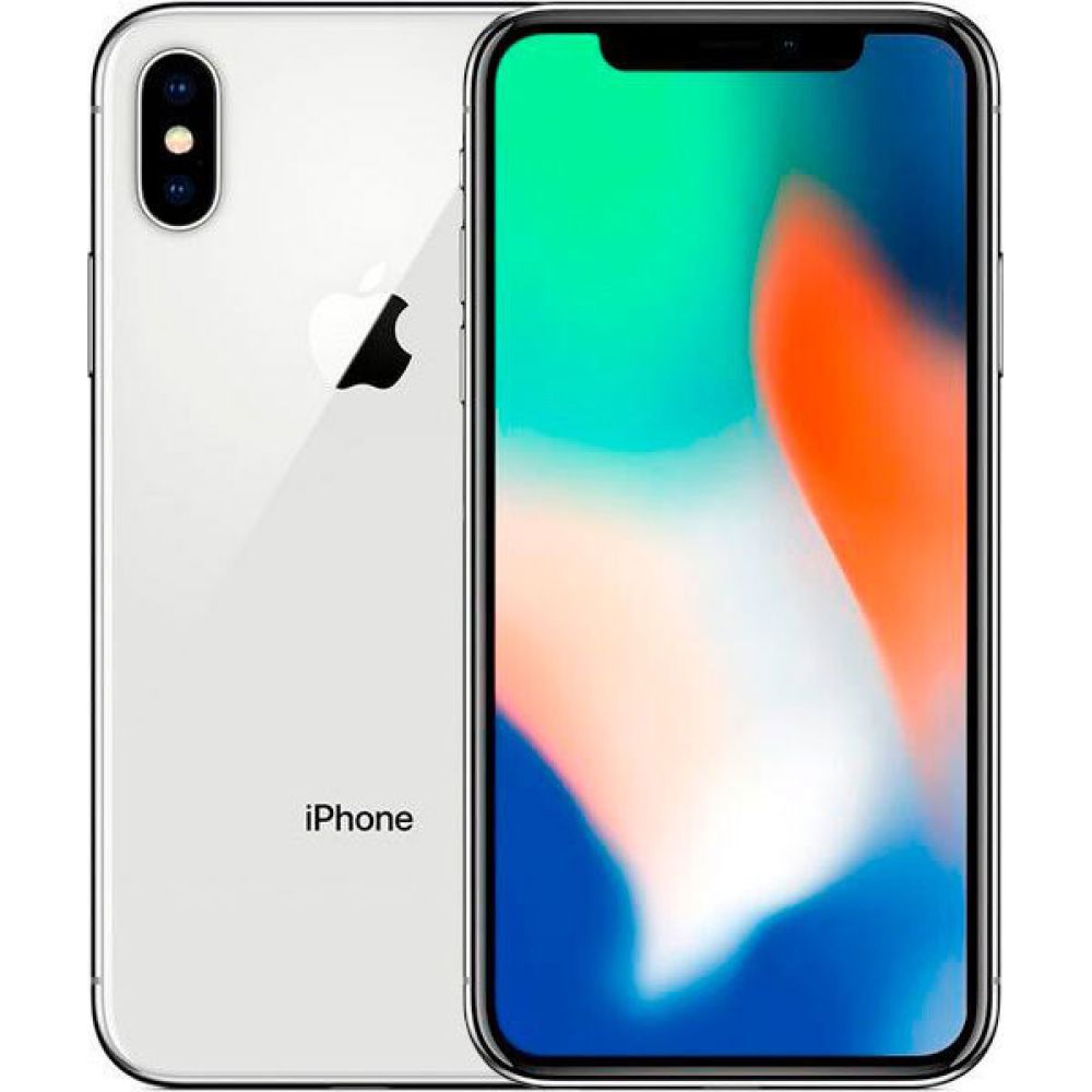 Б/У Смартфон Apple iPhone X 64GB Silver (MQAD2) купити в iPeople